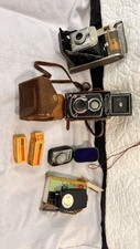 Vintage Photography Lot Cameras, Filters, Lenses, Film, Light Meters and more