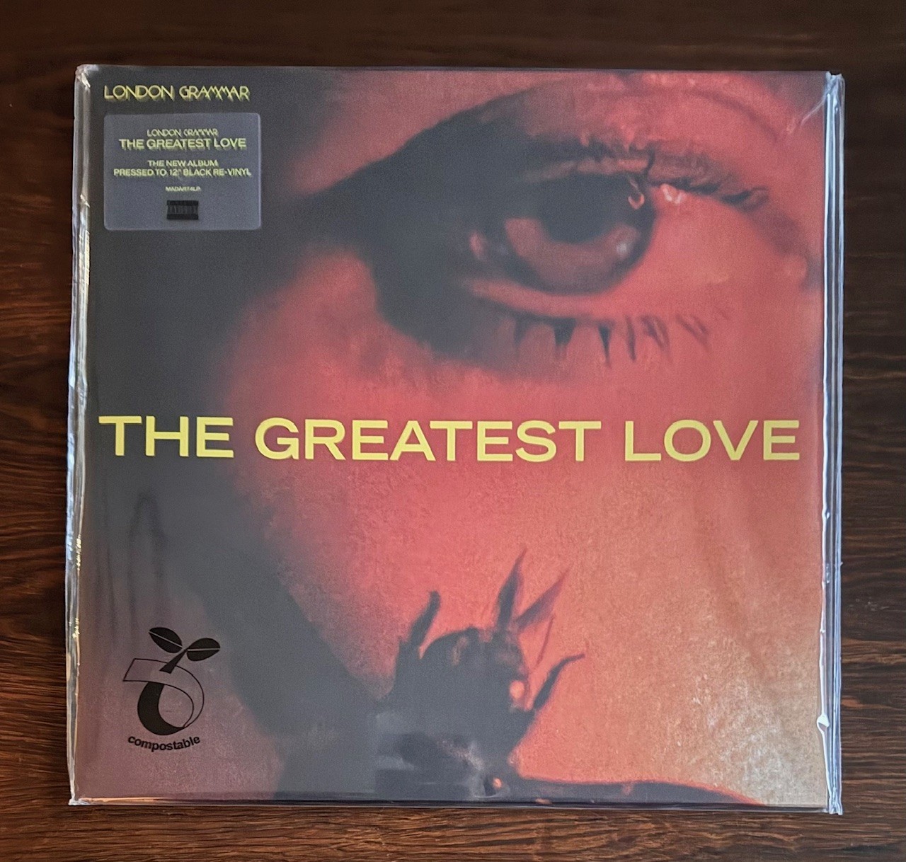 LONDON GRAMMAR  The Greatest Love VINYL Record LP BRAND NEW SEALED