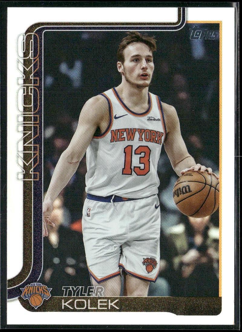 2025-26 Topps #20 Tyler Kolek Rainbow Holo