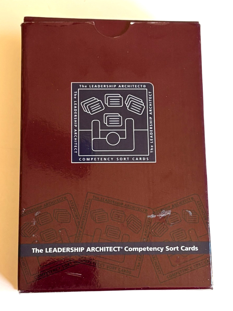 Leadership Architect Competency Sort Cards 