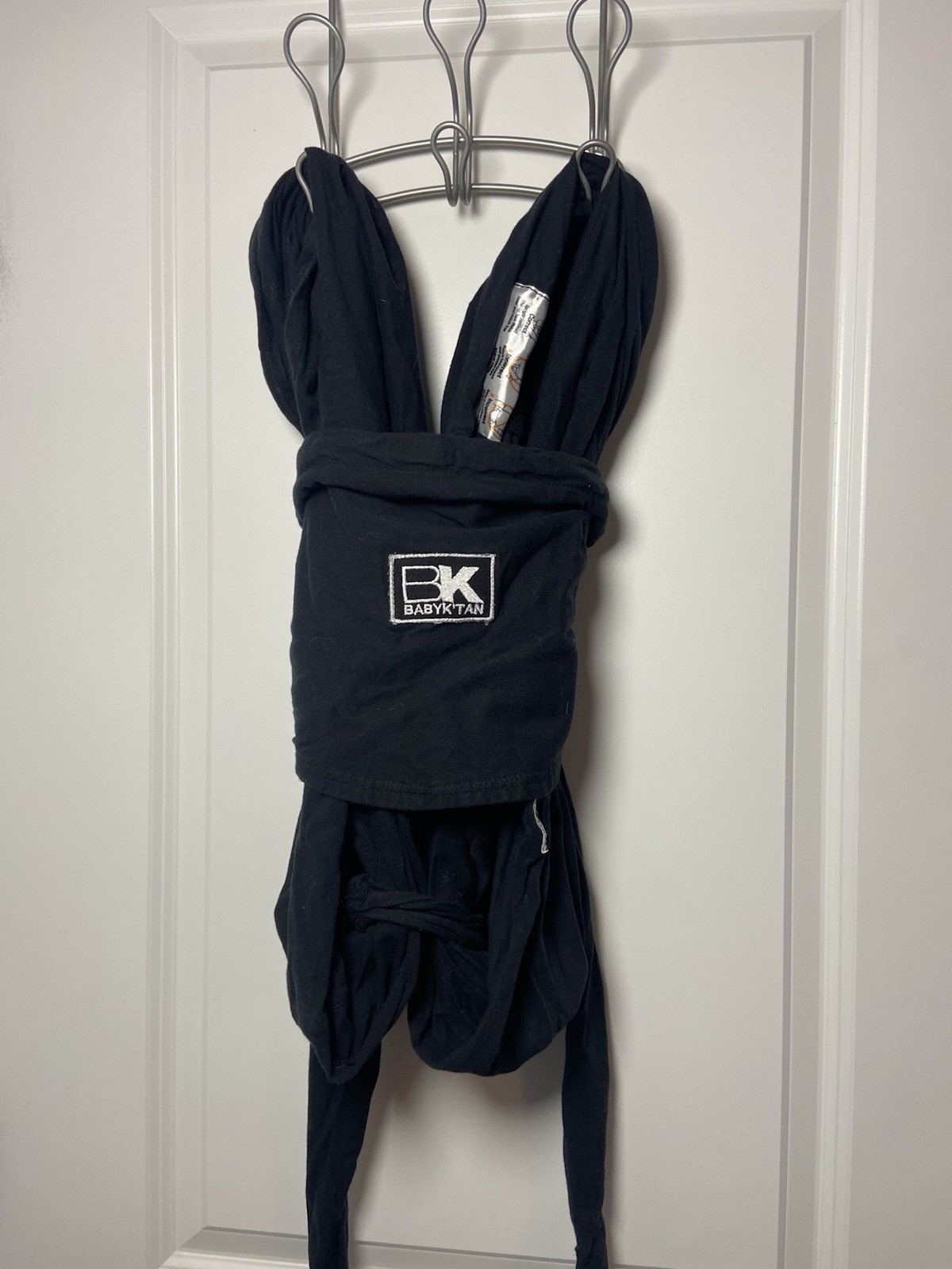 Baby K'tan Black Baby Wrap Carrier Size Medium Used Great Condition No Box Nice