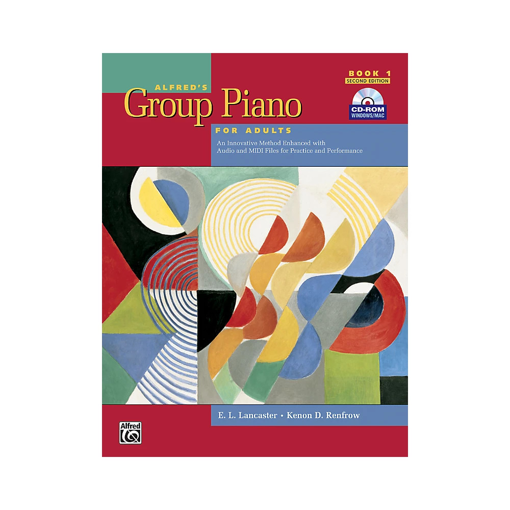Alfred's Group Piano for Adults Student Bk 1 2E Bk1/CD