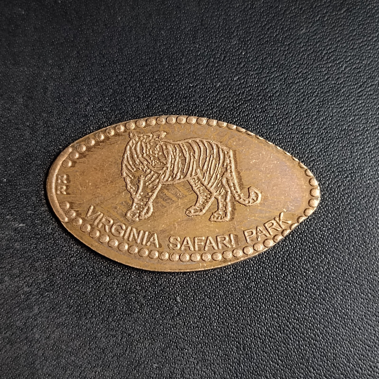 Tiger Virginia Safari Park - Press Coin Elongated Penny Souvenir