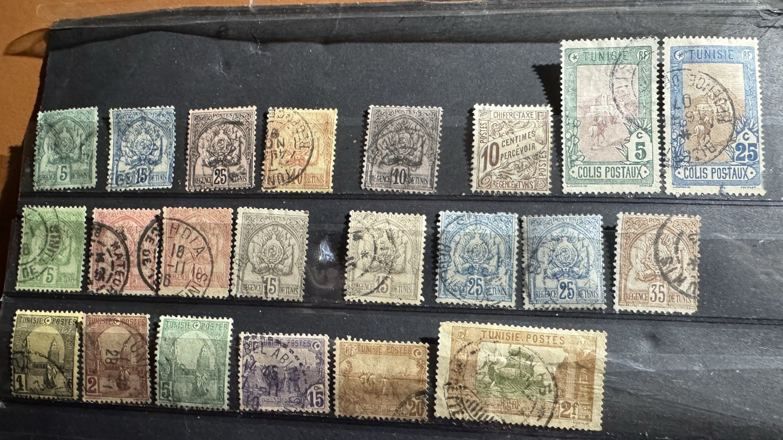 Classic Tunisia Stamps (used)