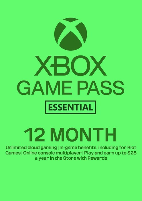 Xbox Game Pass Core (Essential) - 12 Months INDIA