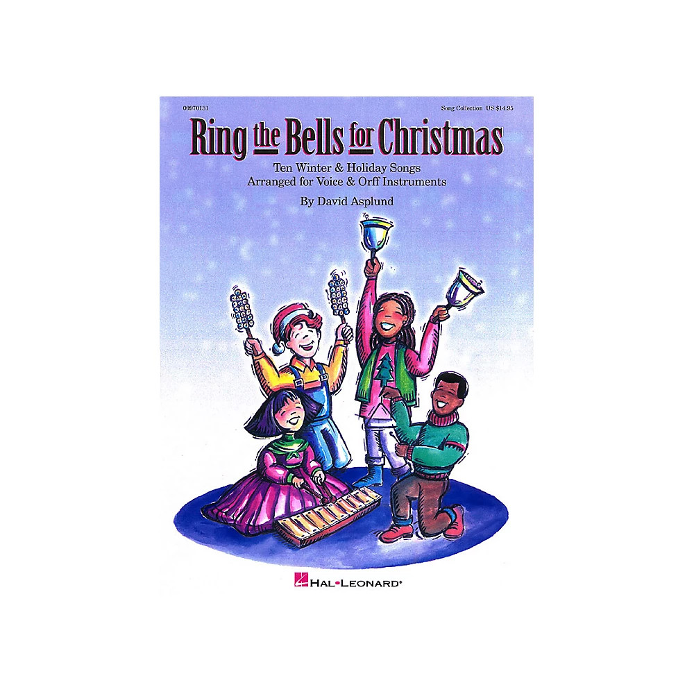 Hal Leonard Ring The Bells For Christmas Song Teacher's Edition Voice and Orff