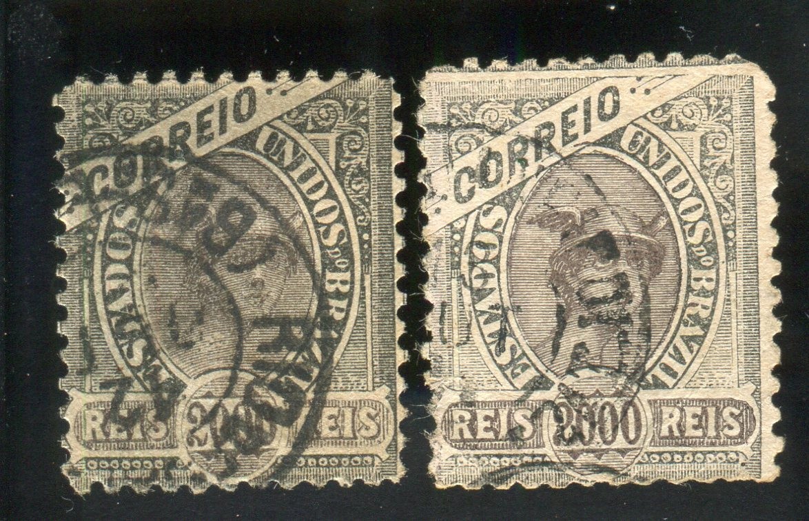 Brazil - Hermes - 1894 - Sc 124 - RHM 90 - Used