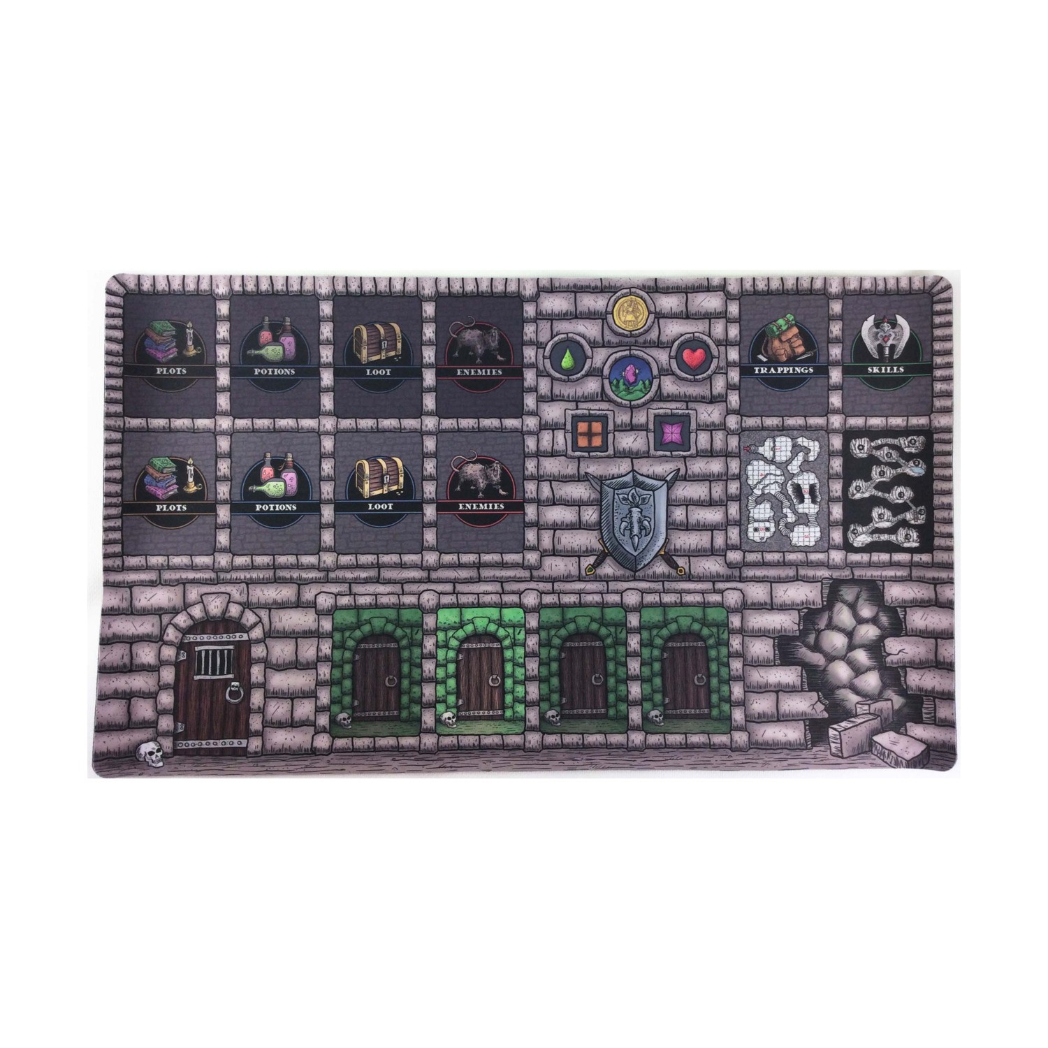 Grey Gnome Iron Helm - Playmat EX