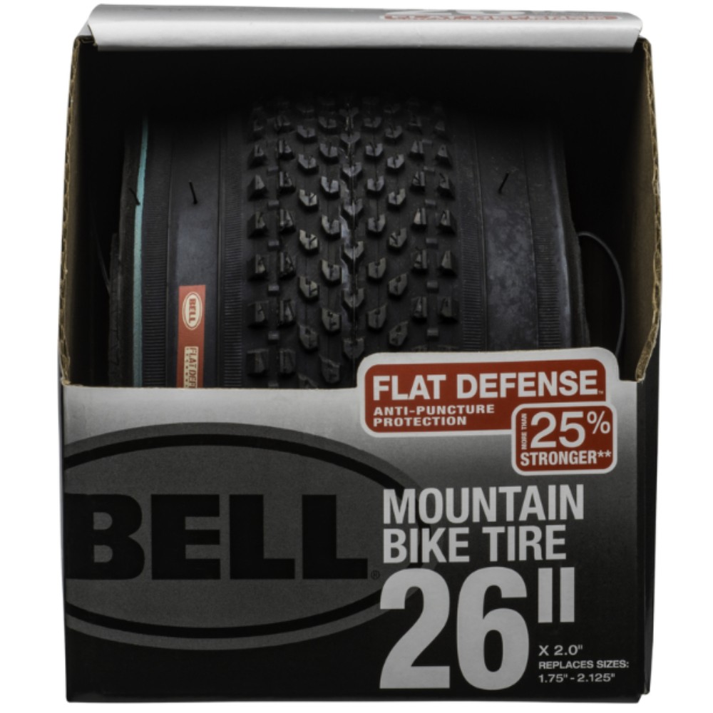 Bell Sports Cycle Products 7091040 26 Bell Flat Defense Mountain Bike Tire