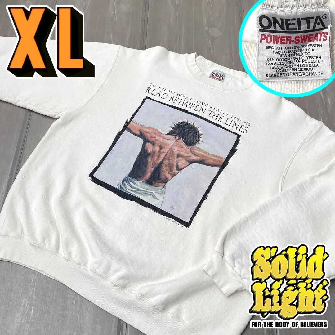 [Made in USA in the 90's] Jesus Rose Gym Christ Sweatshirt Vintage