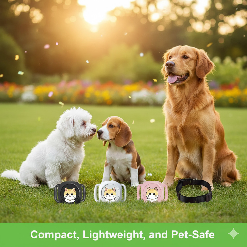GPS Pet Tracker – Real-Time Global Locator for Dogs and Cats