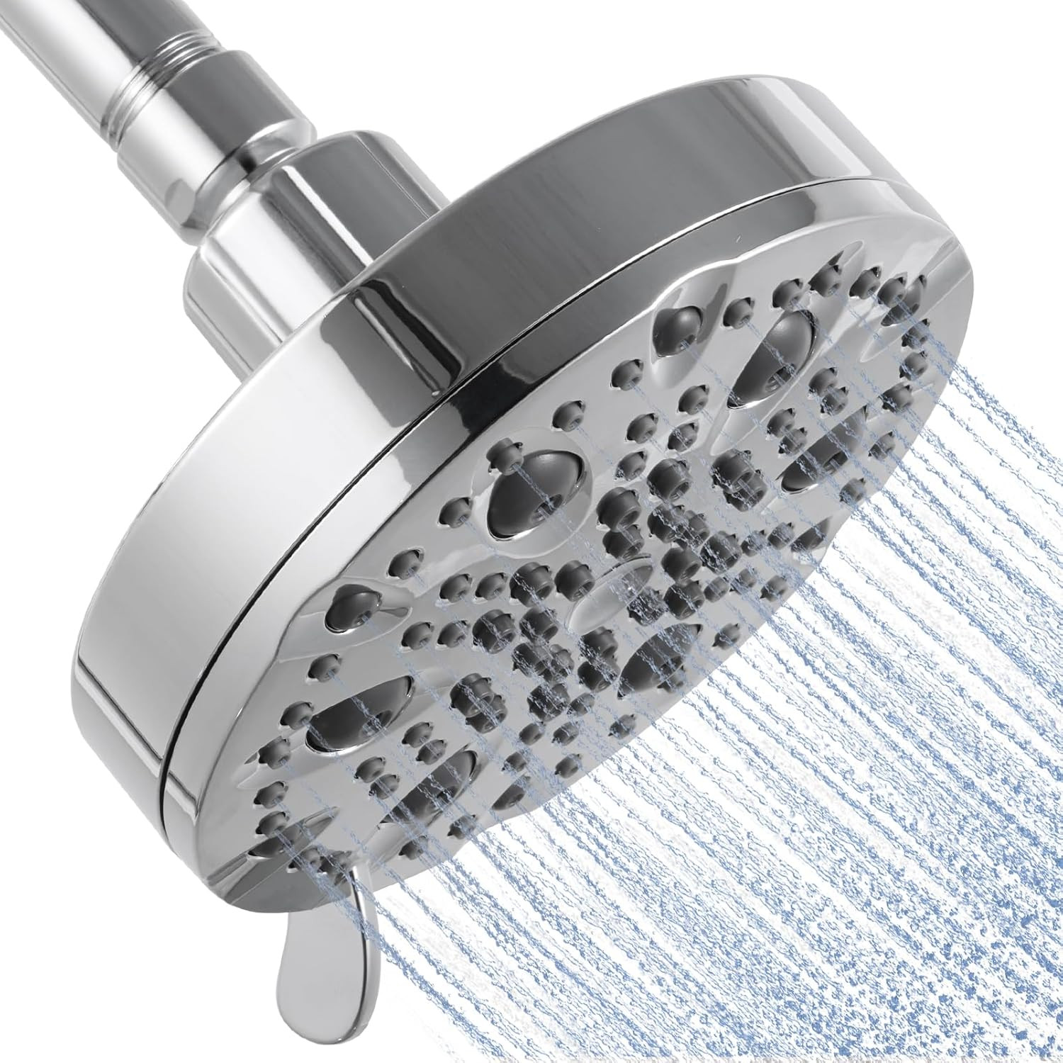 Shower Head, High Pressure Shower Head with Pause Mode, 9 Mode Fixed Showerheads