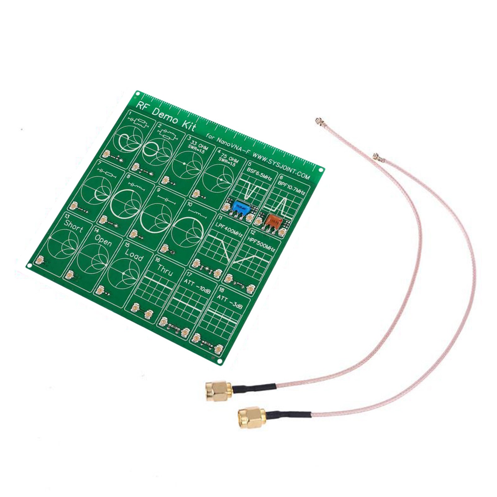 Radio Frequency RF Tester PCB Board Vector Network Analyzer Test For Nano VNA-F