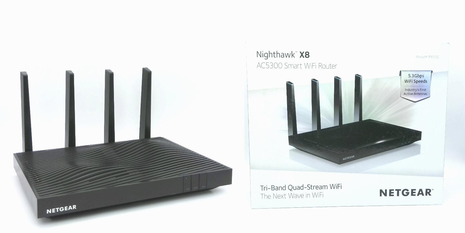 NETGEAR Nighthawk X8 - R8500 - AC5000 Tri-Band WiFi Router
