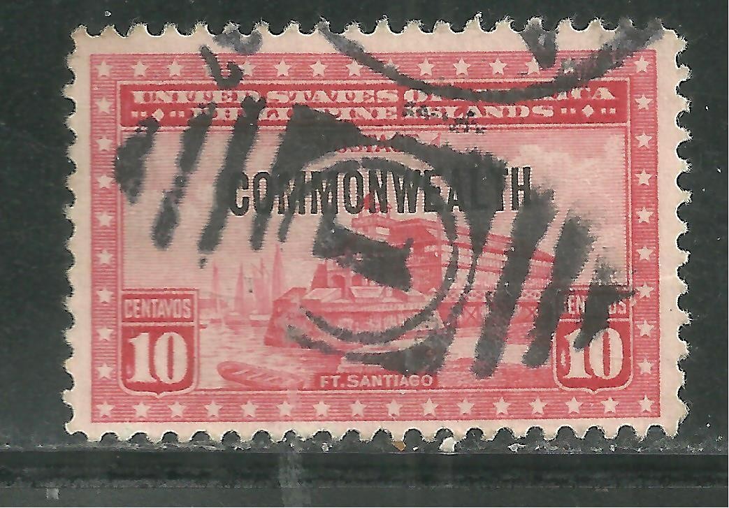 PHILIPPINES 437 USED FORT SANTIAGO OVERPRINT OF 1936