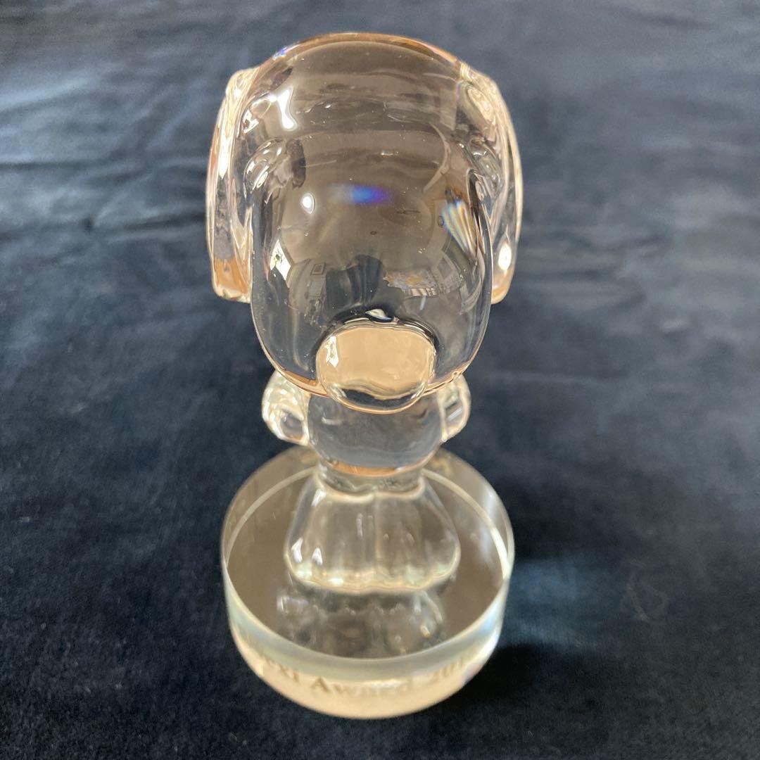 Snoopy Crystal Figure MetLife Official 10cm Anime Character Decor Collectible