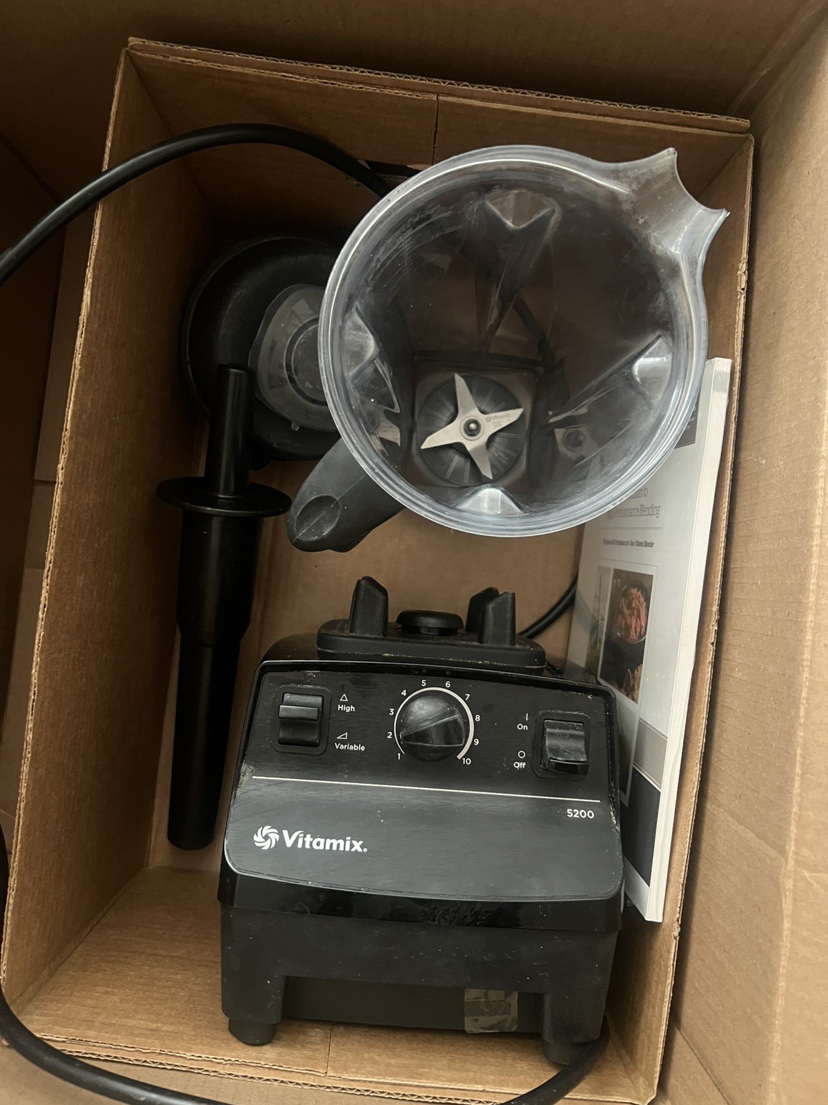 Full Set! **For Repair/Parts** - Vitamix 5200 Blender (Not Working)