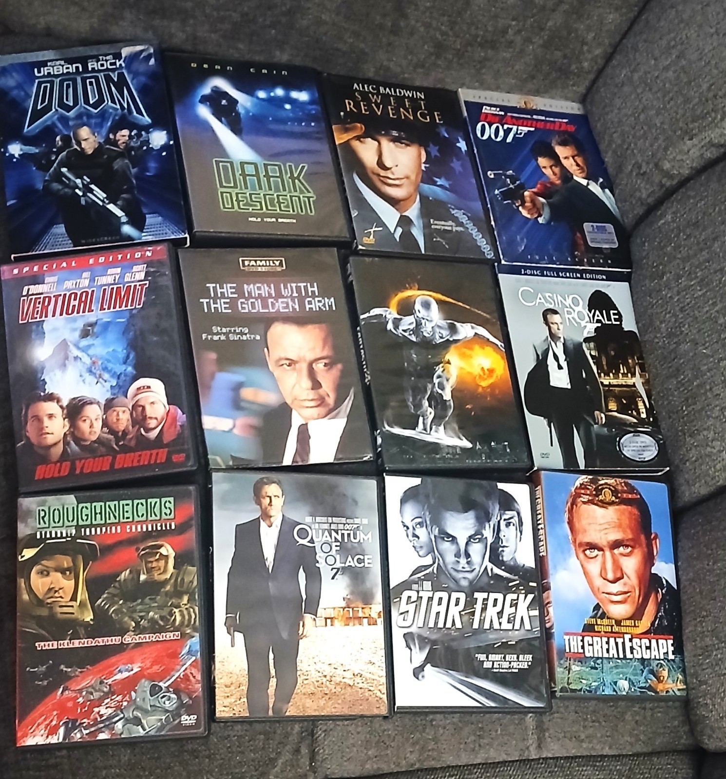 DVD LOT casino royale 700 the greatest escape star trek2009 more