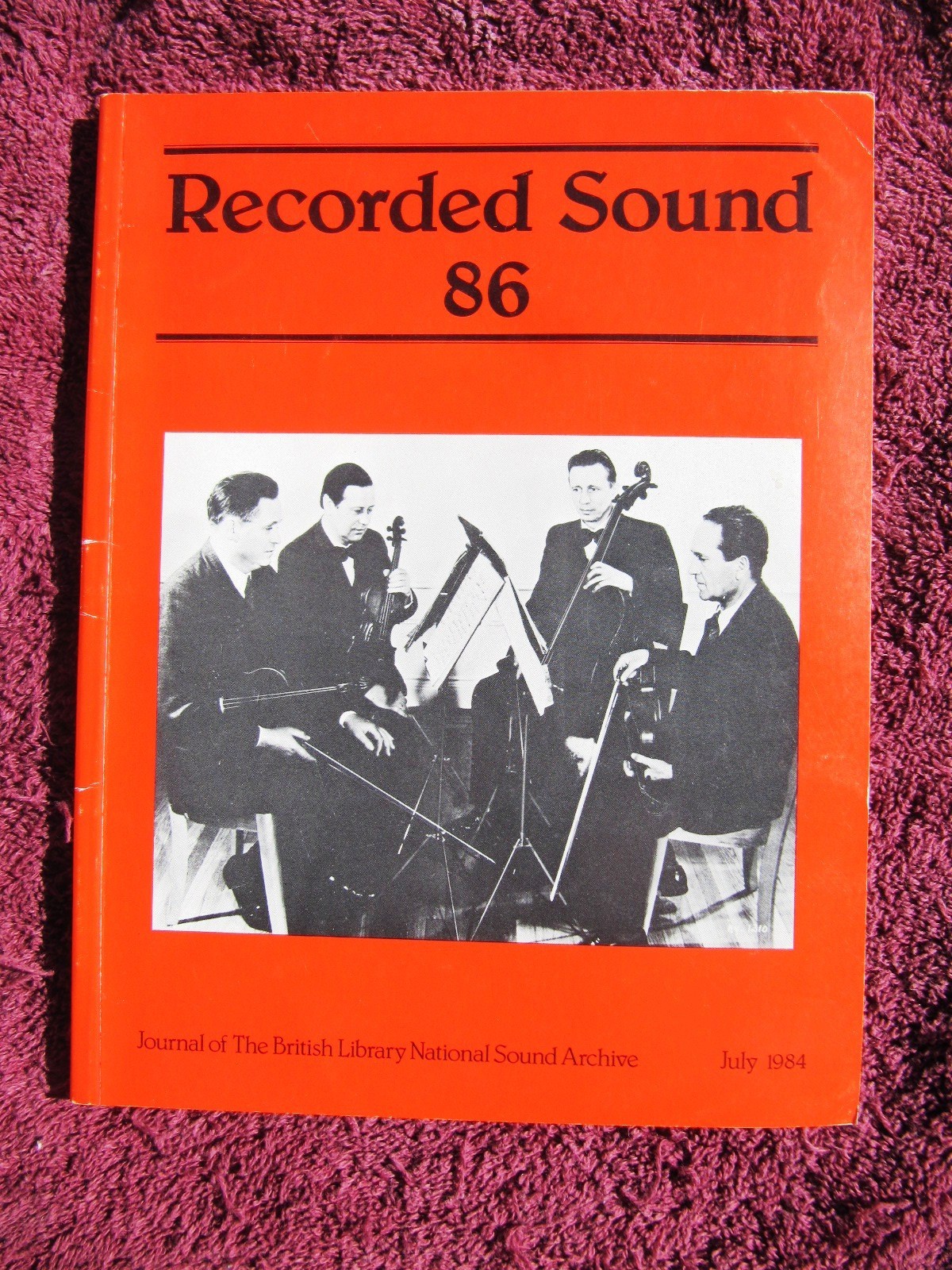 NEW CYLINDER REPRODUCER Mapleson Project BIRS RECORDED SOUND Journal Jul 1984 86