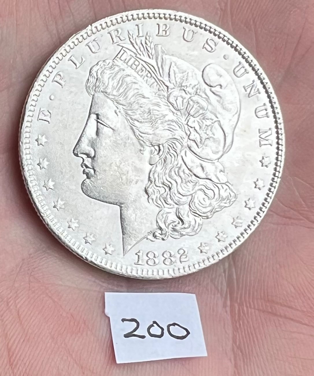 1882 O Morgan Silver Dollar - very nice! Shared shipping costs