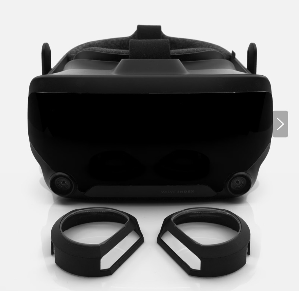 Vroptician "Plano" Vr Valve Index Lenses With Carry Case To Protect Index Lenses