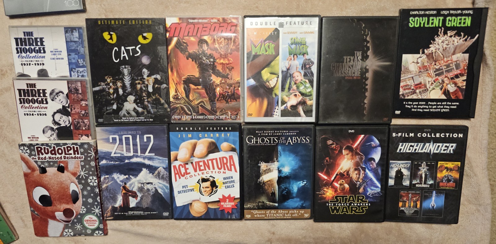 Lot Of Various Dvds!