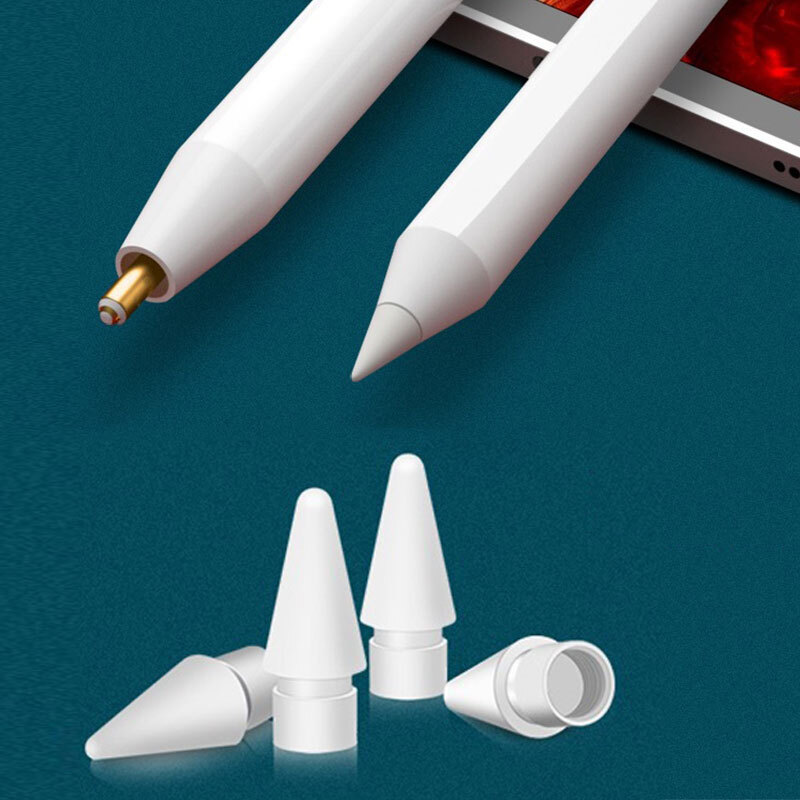 Tips Replacement for Apple Pencil 1st Gen 2nd Gen Pen Nibs for iPad Pro 4 Pcs⇗