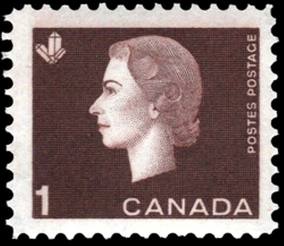 🍁Canada    #401       "QUEEN ELIZABETH II"   Brand New 1962  Cameo Issue