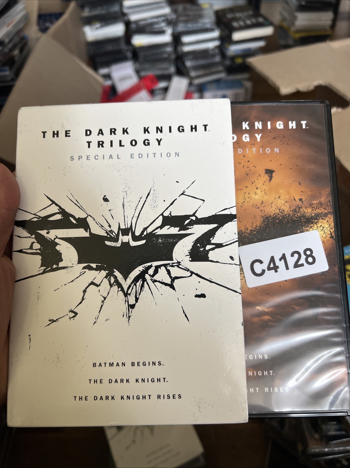 The Dark Knight Trilogy (Special Edition) (DVD) Christian Bale Christopher Nolan