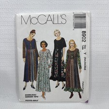 McCalls 8902 Misses Dress Pattern 4-14 *Uncut