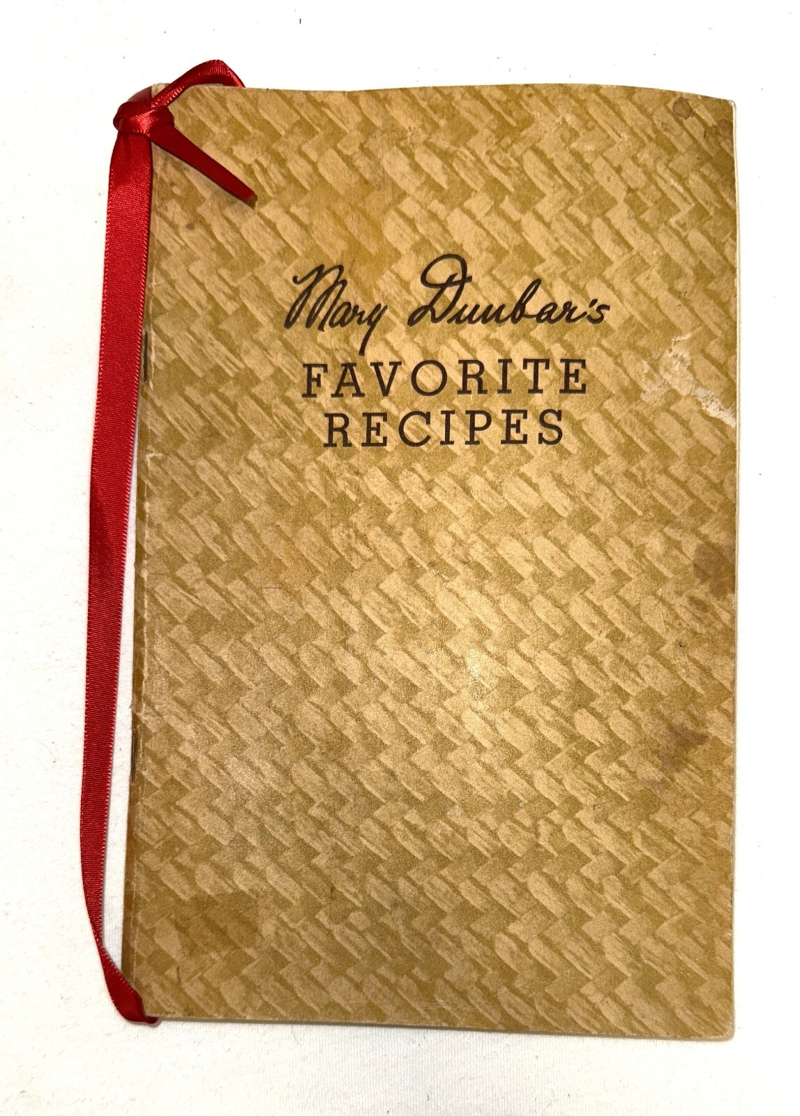 1930's Vintage HALL AUTUMN LEAF JEWEL TEA MARY DUNBAR RECIPE BOOK  * 80 PAGES*