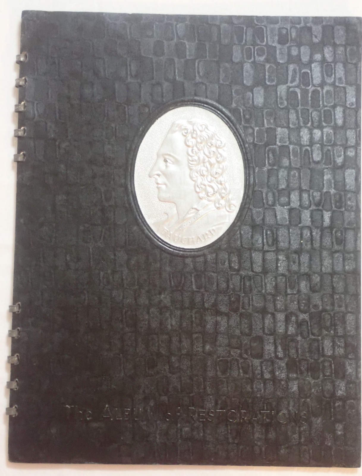 VINTAGE 1940's THE ALBUM OF DENTAL RESTORATIONS w/ LITHOGRAPH ILLUSTRATIONS