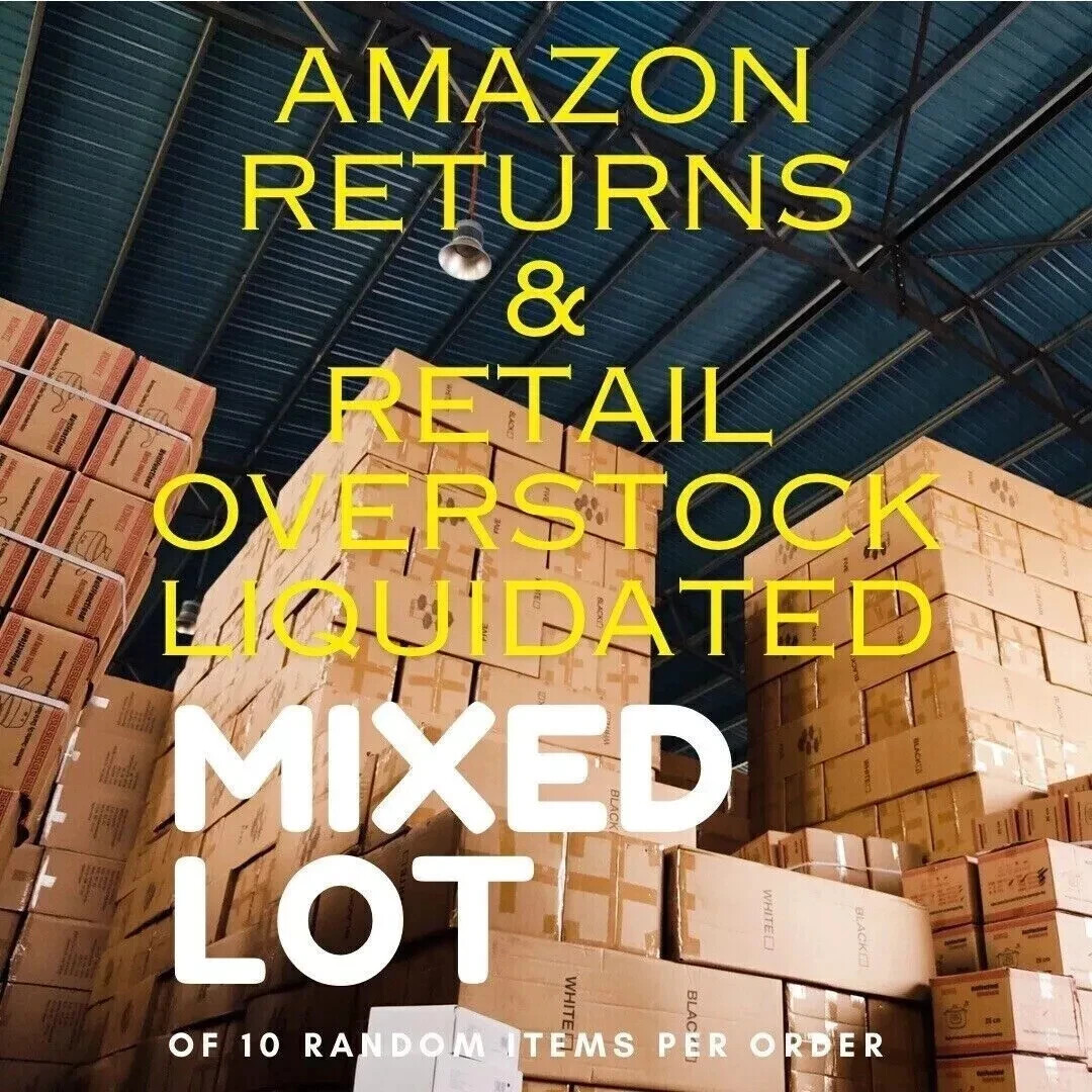 Amazon, Walmart, Returns New / Open Box Merchandise 20-30 items $200-300+ Value!