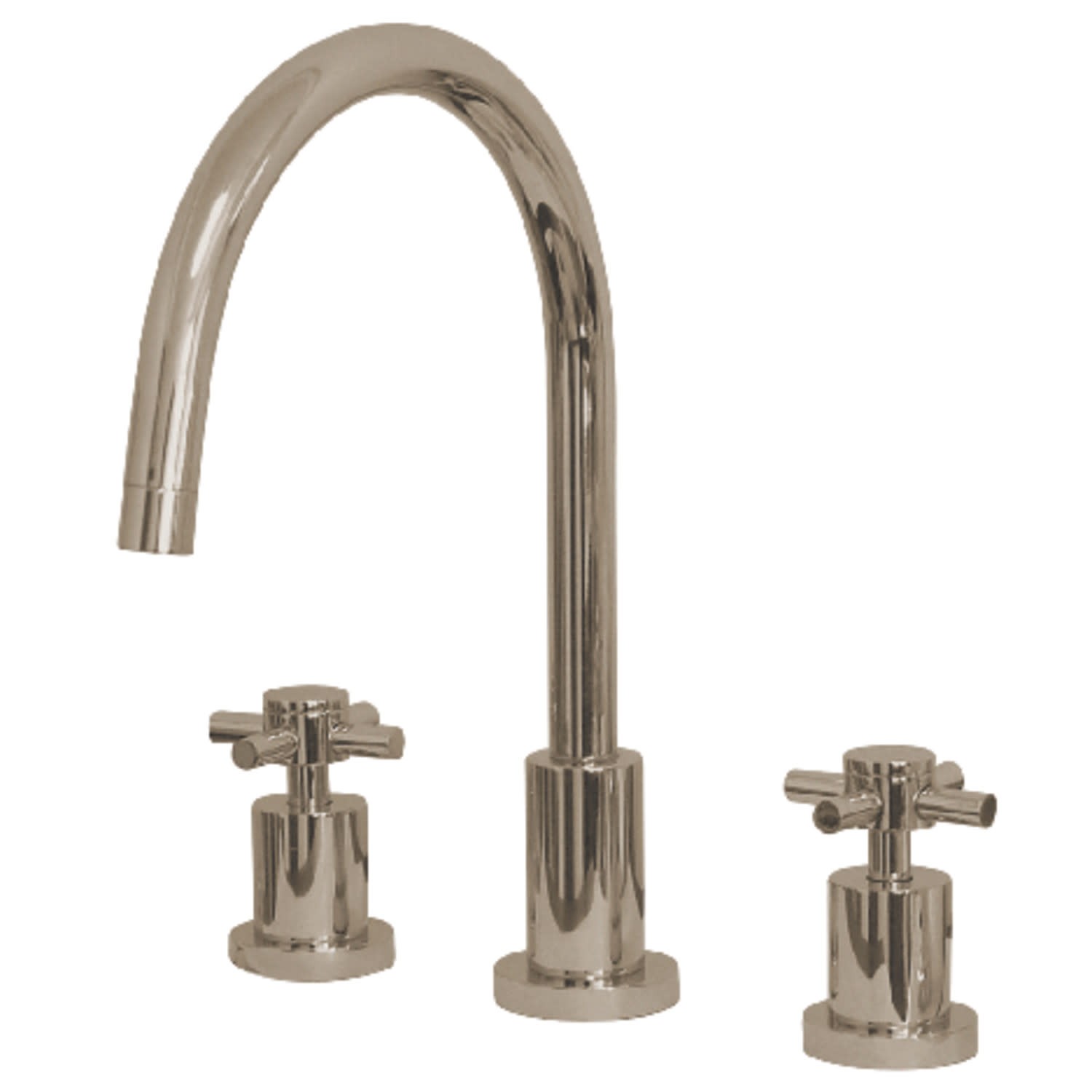 Kingston Brass KS872.DXLS Concord 1.8 GPM Widespread Kitchen - Nickel