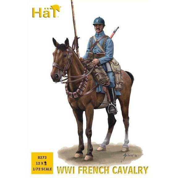 HAT SOLDIERS 1/72 - World War I - 8273 WWI French Cavalry