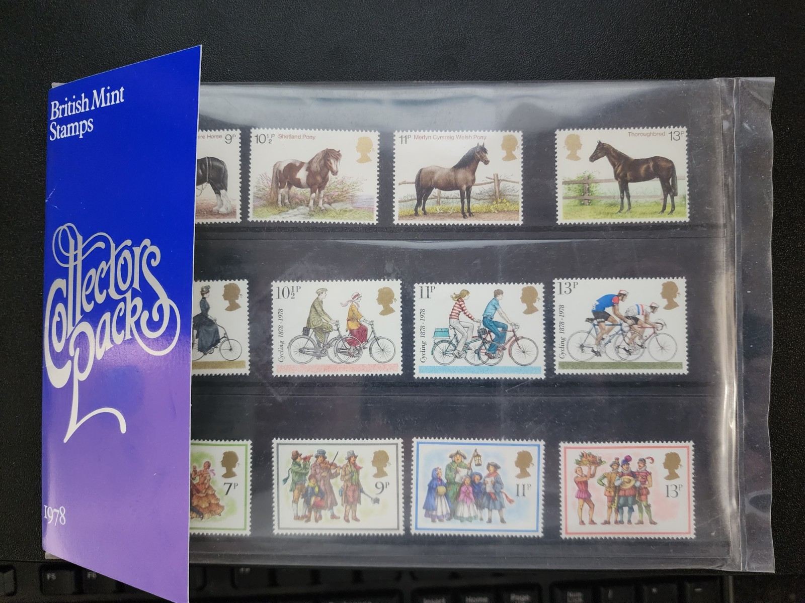 British Mint Stamps Collectors Pack 1978 Original Owner Never Opened