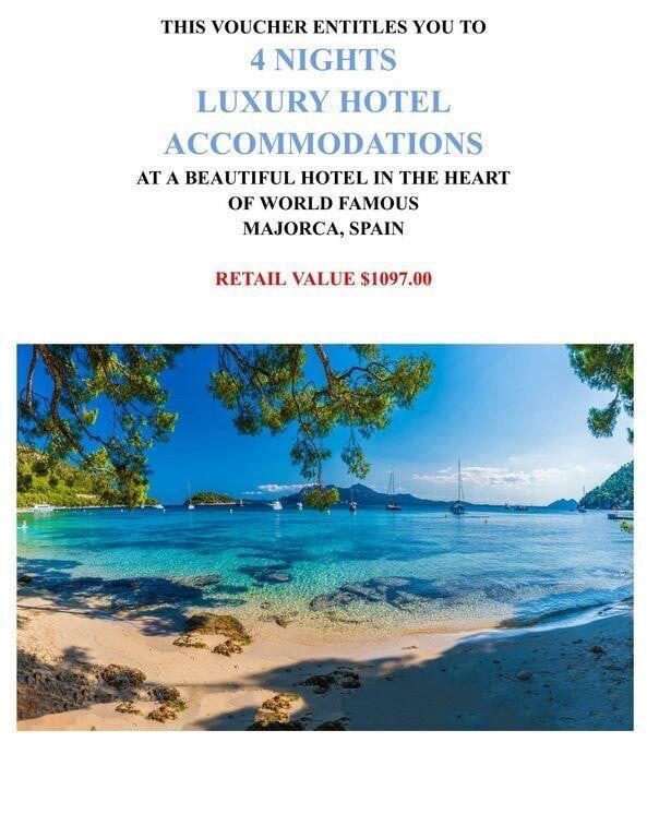 MAJORCA, SPAIN 5 Days/4 Nights Vacation Package