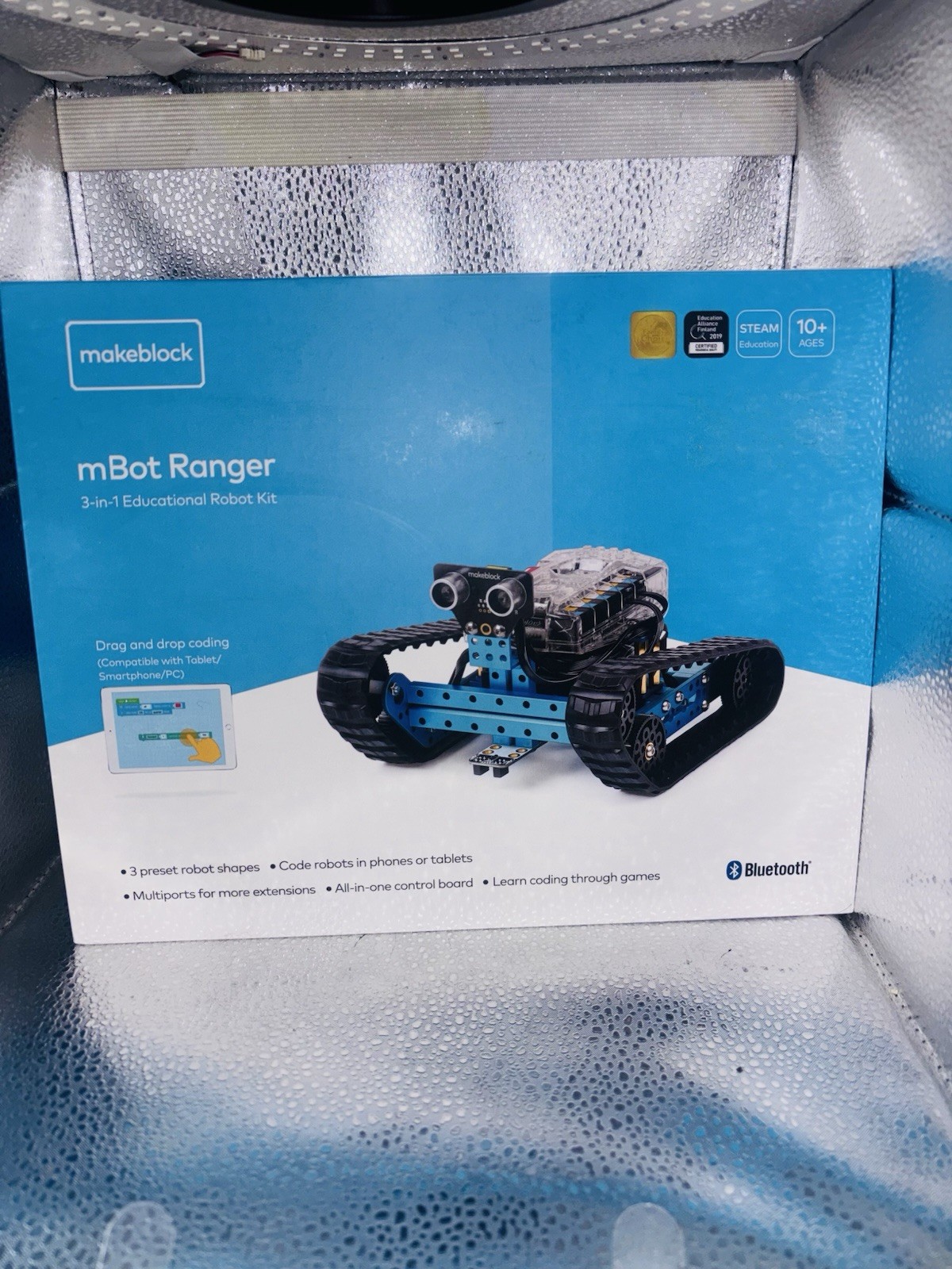Makeblock mBOT Ranger 3-in-1 Kids STEM Robot Kit open box PACKETS
