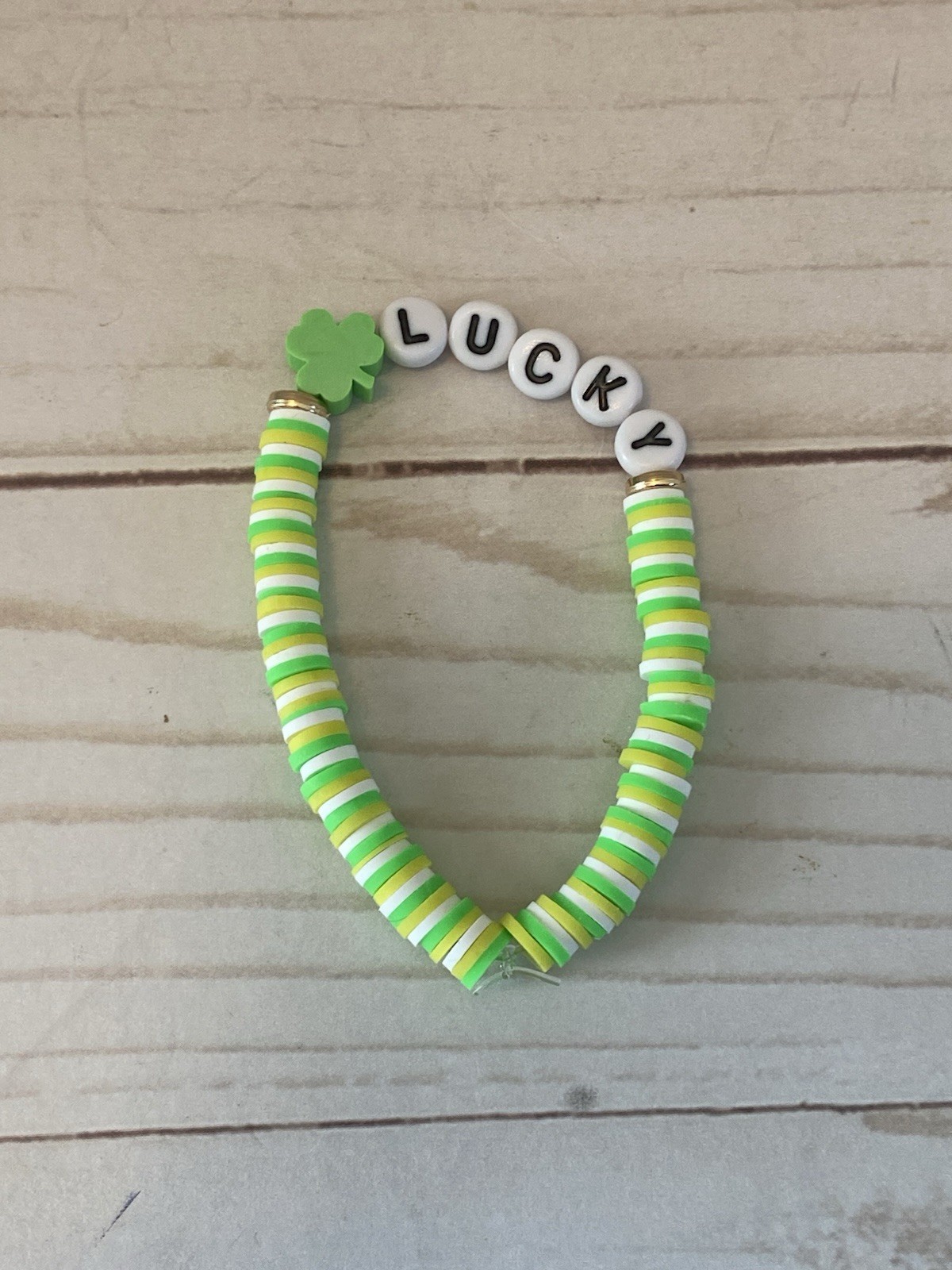 St Patrick Bracelet Shamrock Bracelet Lucky Bracelet Girls Kids Jewelry Gifts