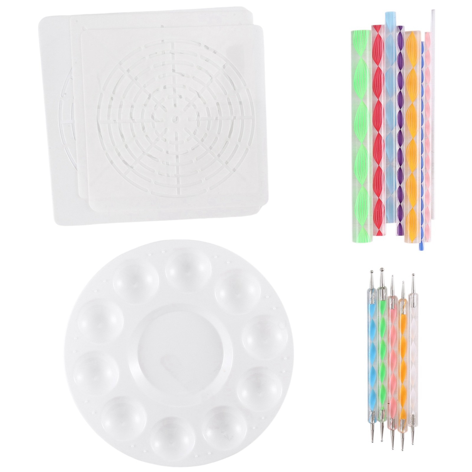 Mandala Dotting Stencil Tools Rock Painting Kit  Stylus Dotting Tools9281