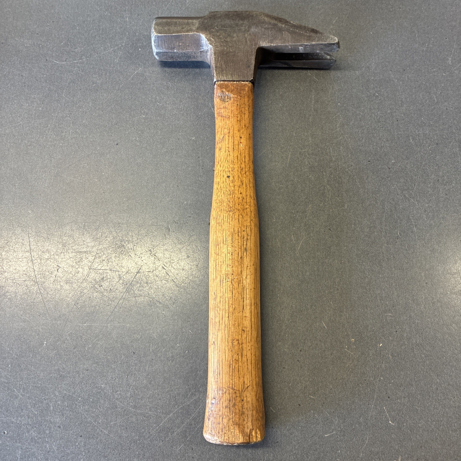 Vintage Stanley 60B? Octagon Face Straight Claw Rip Framing Linesman Hammer 40oz