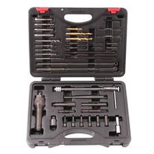 Hot 40 Pcs Damaged Glow Plug Removal Remover Thread Repair Hand Tools Set Kit