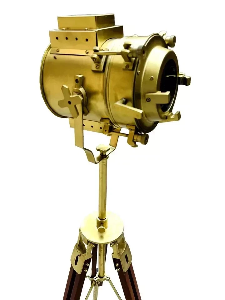 Spotlight Nautical Floor Lamp Vintage Theater Stage Industrial Lamp Spotlight