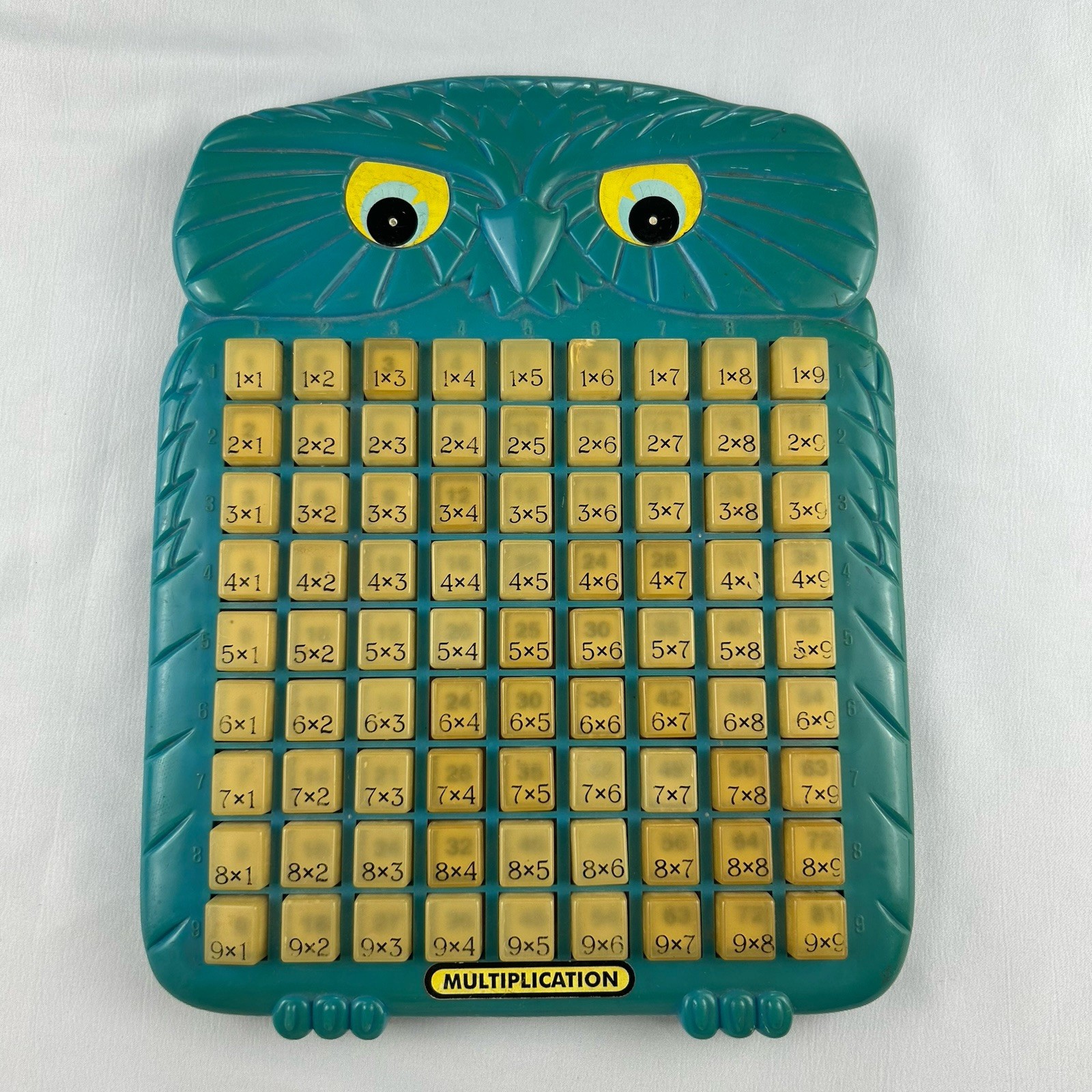 Vintage Magic Math Machine Touch & Learn Multiplication Learning Aid Toy 1998