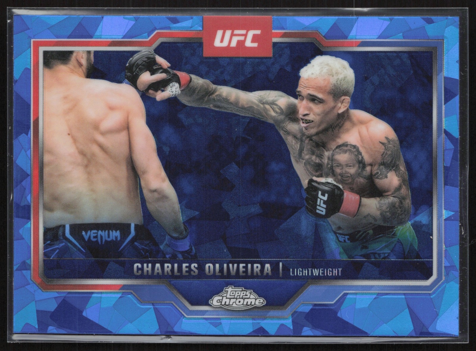 2025 Topps UFC Chrome Sapphire Charles Oliveira #54