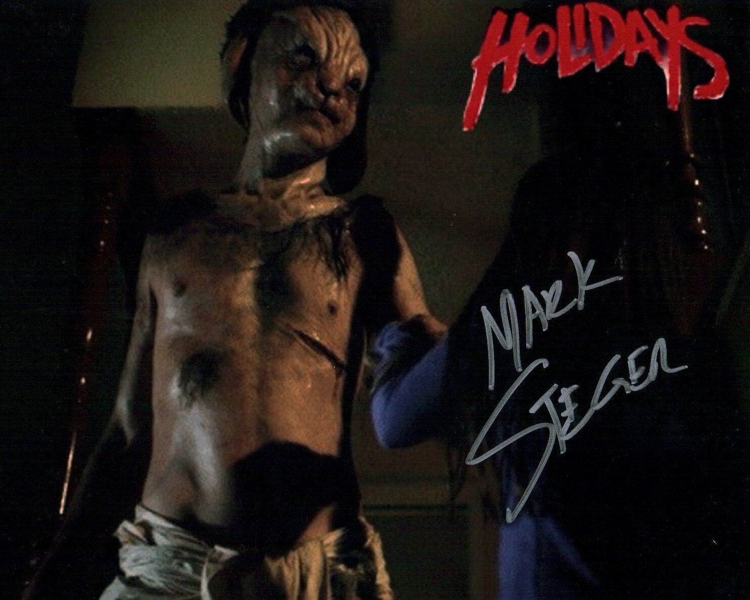 Mark Steger Holidays 8x10 Signed Photo JSA Certified Autograph