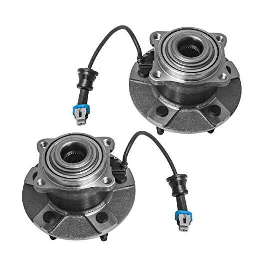  512229 x2 (5 Lug,for Model with 4-Wheel ABS) Rear Wheel Bearing and Hub 