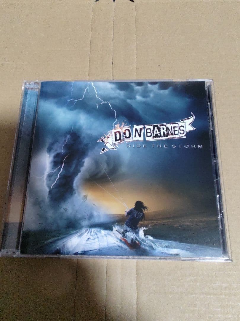 DON BARNES / RIDE THE STORM feat. Jeff Porcaro 2LP
