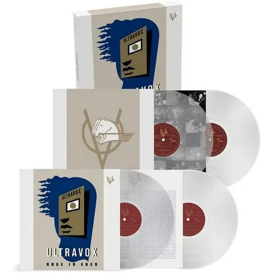 Ultravox : Rage IN Eden - 40th Anniversary Edition 4 LP / Clear Vinyle