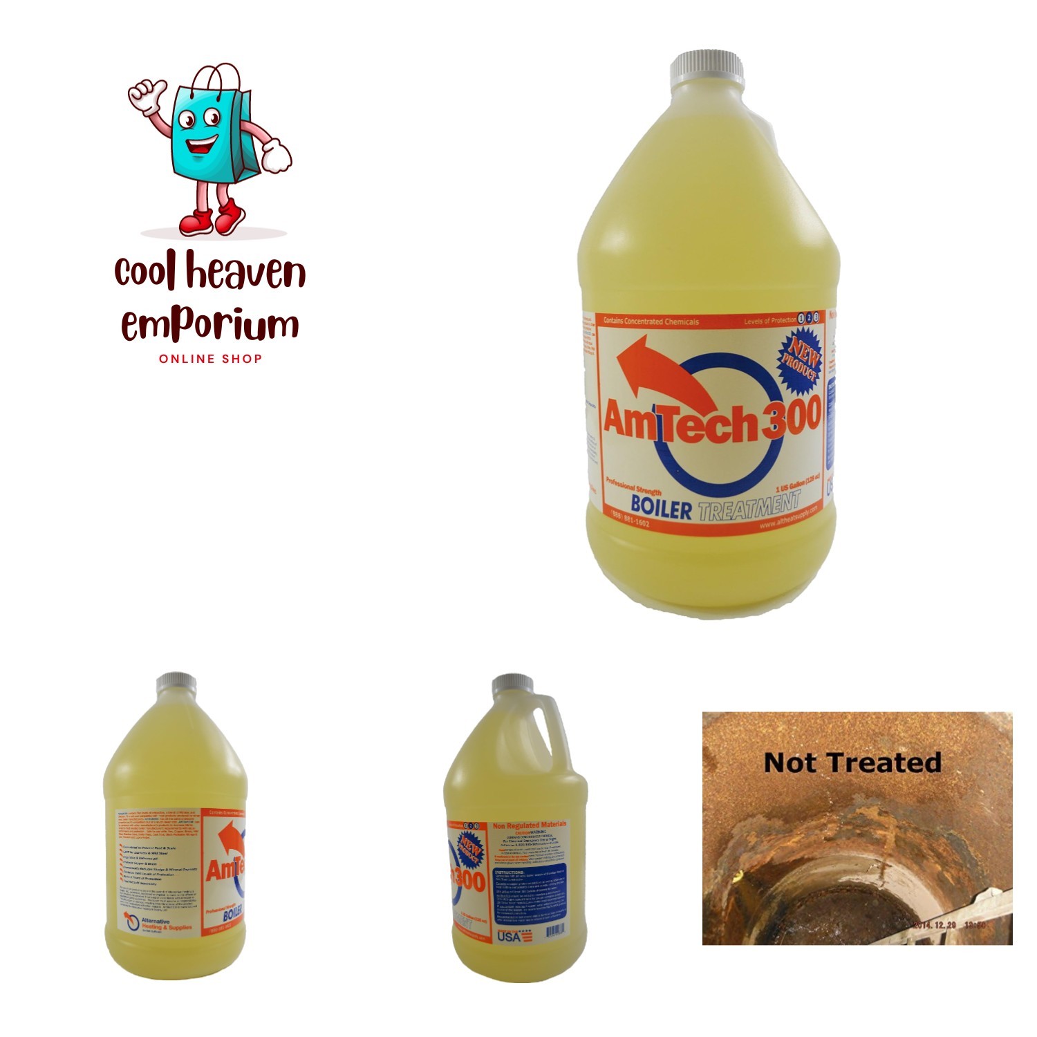 300 - Boiler Treatment Professional Strength For Outdoor Wood Boilers